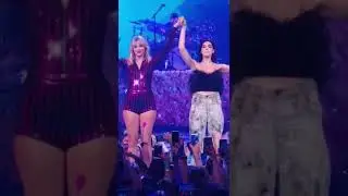 Taylor Swift and Dua Lipa on Same Stage ❤️&zwj;🔥 #taylorswift #dualipa