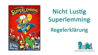 Nicht Lustig Superlemming - Spielvorstellung & Regelerklärung