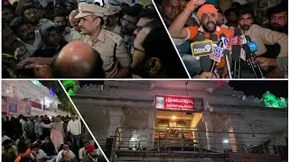 A Muslim attack on safilguda Katta Maisama temple #Muslim #attack #viralvideo #trending 