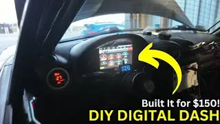 $150 DIY Digital Dash for My ChampCar Miata | Raspberry Pi + TunerStudio Setup