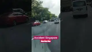 Accident Singapore 🇸🇬🇸🇬🇸🇬#accident #singapore #roadaccident #reelsshort #caraccidents #reels