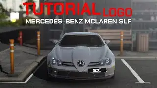 Учебное пособие по созданию высококачественного логотипа Mercedes-Benz SLR очень простым способом...