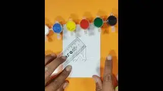 3d W Art | Art and Kraft 07| #shorts