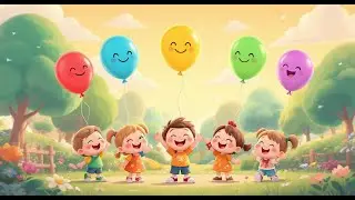 &ldquo;Five Bouncing Balloons &ndash; Fun Counting Song for Kids | Learn Numbers & Colors!&rdquo;