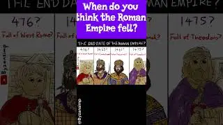 Fall of the Roman Empire: when was it really? #romanempire #byzantine
