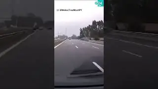The sign had enough of this particular driver