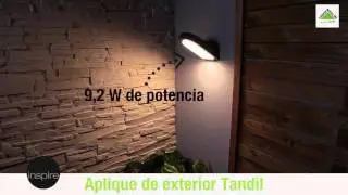 Aplique de exterior TANDIL