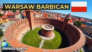 Flying Over Warsaw Barbican: Poland&rsquo;s Historic Gateway! 🏰✈️
