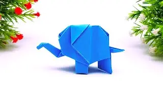 Origami Animals Easy But Cool | How to Make a Simple Paper Elephant | Easy Paper Elephant Making