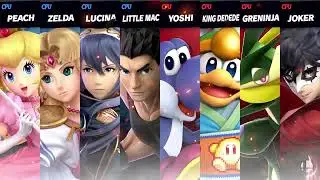 Super Smash Bros. Ultimate - Battle #3208 Jaren Sia VS Crash Team Racing Bosses