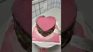 Valentine s Day Love Island Cake Tutorial With this set of finished chocolate decorations