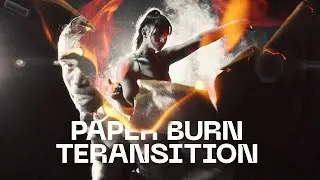 Unlock Cinematic Magic with Stunning Paper Burn Transition!!
