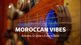 Powerful Moroccan Gnawa Music | (Original Song with Guembri & Qraqeb) | Relaxing AI EDM