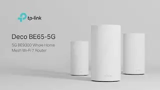 TP-Link | Deco BE65-5G | 5G BE9300 Tri-Band Whole Home Mesh Wi-Fi 7 System