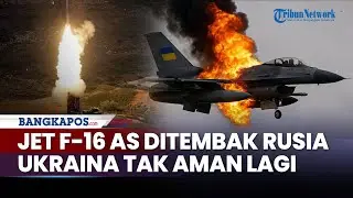 Jet F-16 AS ditembak Rusia Ukraina Tak Aman Lagi, Rudal Balistik Oreshnik Rusia Hantam Kiev