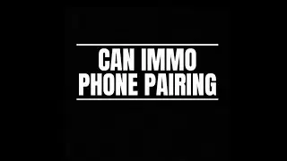 CAN IMMO How to: Pair your phone