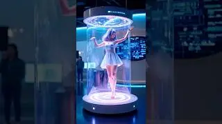 🚀 HOLOGRAPHIC DANCE: THE FUTURE OF DIGITAL ART & AI PERFORMANCE! ✨💃 #AIHologram #futuristictech