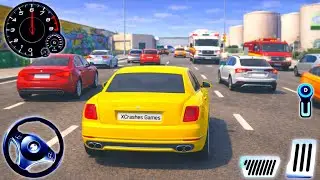 Car Driver Simulator gameplay | Yellow Colour SUV Car Driving Games | Car Driving Sim 2026 