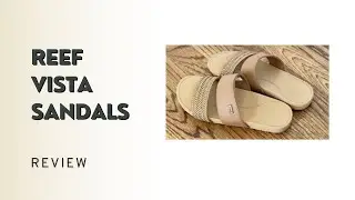 Reef Womens Sandals Vista, Vegan Leather Slides Review