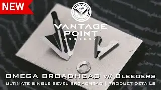 VPA Omega Broadhead с клапанами прокачки: превосходный наконечник с односторонним скосом | Информация о продукте