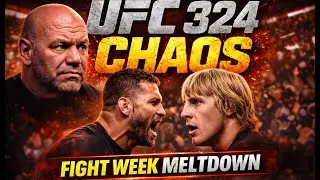 Inside the Chaos Before UFC 324: Fight Drama, Injuries & Shocking Last-Minute Twists