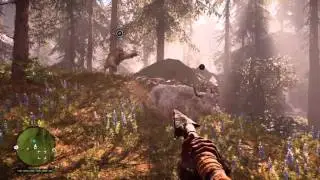 Far Cry Primal Saber Tooth vs White Yak