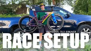 RACE SETUP & LETZTE VORBEREITUNG | ROAD 2 IRONMAN 70.3 ERKNER