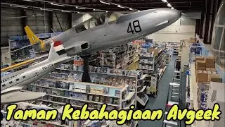 SUPERMARKET KEGEMBIRAAN DAN KEBAHAGIAAN PECINTA DUNIA PENERBANGAN ( AMSTERDAM 2024 )