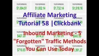 Affiliate Marketing Tutorial 58 | Clickbank | 5 