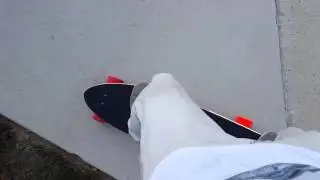 First Skate-A-Tron test ride on hub motors.