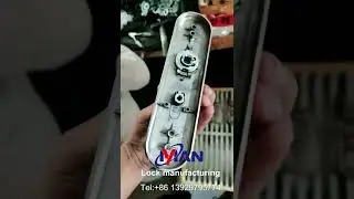 Lock handle making lock manufacturing process