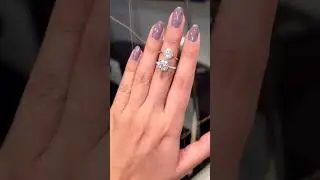 Lab Grown Diamond Rings: Embracing Beauty and Brilliance in Every Shot 💍 #shorts