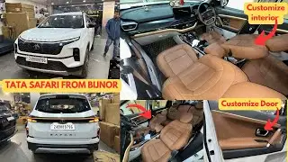 Tata Safari 2026: बिजनौर से आए BMW जैसा Customized Interior Upgrade करवाने ✅ | New Safari Modified