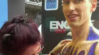 Tree of Mouldlife Bodypaint IMATS London 2016 Timelapse etc