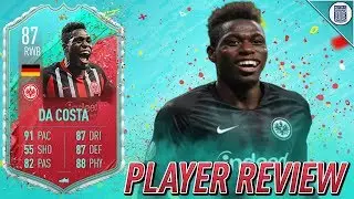 87 FUT BIRTHDAY DA COSTA PLAYER REVIEW! - FIFA 20 ULTIMATE TEAM