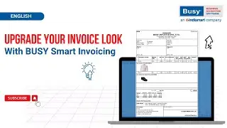 Smart Invoicing with BUSY! 💼 Add Item Parameters for a Pro-Level Look | Easy GST Billing | English