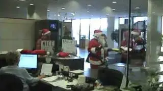 Santa and United Mountain Defense Protest TVA 12-5-2008
