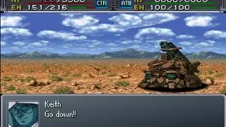 Super Robot Wars Alpha Gaiden - Xamel Attacks