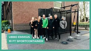 Ubbo Emmius Stadskanaal 10FT sportcontainer | sportcontainer speciaal voor scholen.