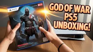 God of War. Игра для PS5. Первые впечатления. Распаковка.