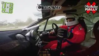 Michael Coyne In Car Rallycross Qld Series Round 2 Lakeside International Raceway