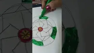 Athappoo drawing  with colour pen and Nataraj pencil ad