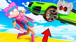 &iexcl;Nadie Sobrevive a los AUTOS MORTALES en GTA! 😱 CORREDOR vs CAZADOR en GTA 5!