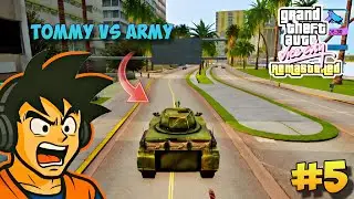 Tommy vs The Army &ndash; He Stole Their Truck! 🔥 | GTA VICE CITY #5