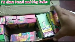 Unboxing Slate Mini Shale Stone and Slate Pencil Small Box By Customer Review 😍😍😍!!!