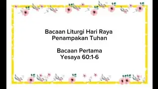 Bacaan Pertama Minggu 4 Januari 2026