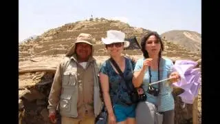 Caral Ruins Peru - Ancient capital of Norte chico pre-Inca Civilization