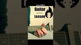 Juice WRLD - Dark Place #guitartutorial