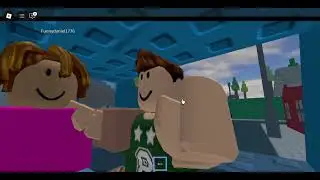 Me and Daniel trying to find YC in a Roblox City!