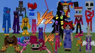 MINECRAFT The Amazing Digital Circus Vs. Poppy Playtime Chapter 3